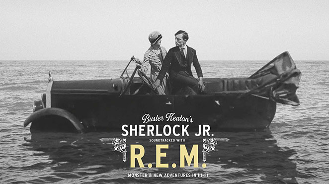 R.E.M X Buster Keaton's Sherlock Jr. (12A)
